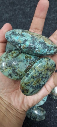 batu firus asli natural iran turquoise  batu fairus (with free gift)