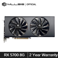 MLLSE RX 5700 8GB การ์ดจอ GPU GDDR6 256bit รองรับซีพียูตั้งโต๊ะ Rx 240113