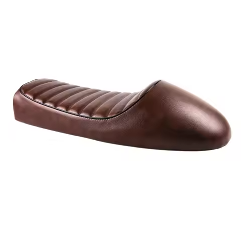 LOCHOSHI New Brown Vintage Hump Seat Cafe Racer Saddle GN CB200 CB350 CB400SS CB500 SR400 SR XJ XS K