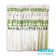 Evergreen Opaque White PolyStyrene Round Rod