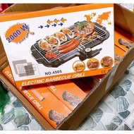 Smokeless electric grill