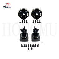 MJX H12Y H12Y+ H12P Remote Control Car Brass Electroplated Rear Axle Cup Counterweight Block Gear Co