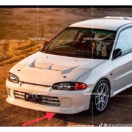 🔥Wira Mivec PU Front Skirt (for Mivec Bumper BIG signal light) no paint