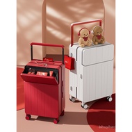 Dta Red Wedding Luggage Wedding Dowry Box Women's Wedding Box Combination Lock Trolley Case 80cm Tra