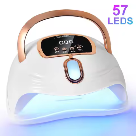 Professional Gel Nail Polish Nail Dryer 57LED UV Nail Lamp with 4 Timers and Sensor Curing Light for