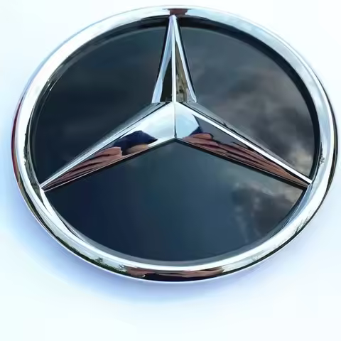 Grille badge Front Convex Star Emblem For Mercedes benz VITO W447 2010-2018 VITO W447 2020-2023 Repl