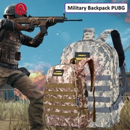 [READY STOCK] PlayerUnknown's Battlegrounds Backpack Canvas Army Military PUBGs Bag Gaming Gamer Bat