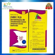 Ifarsyl Plus Syrup 60ml Obat Batuk Berdahak, Batuk Tidak Berdahak yg di sertai Alergi. IFARSYL Plus