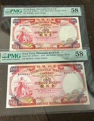有利$100 兩張已評PMG 58