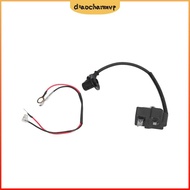 DIACHAMY Chainsaw Ignition Coil, Black Metal Ignition Coil Module, With Wire Easy Installation Compa