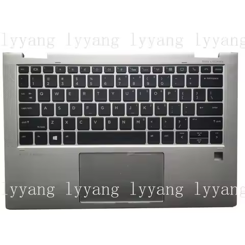 f New Palmrest Upper Case US Backlit KB For HP EliteBook X360 1030 G3 L31882-001