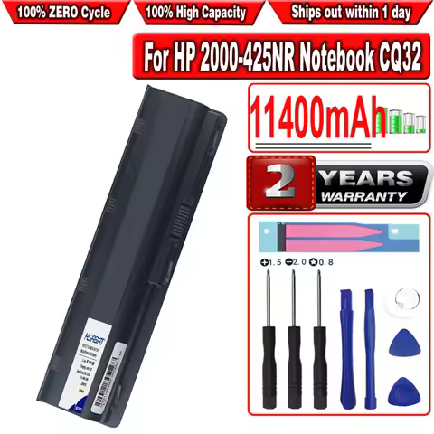 HSABAT 11400mAh MU06 593553-001 Battery for HP 2000-425NR Notebook CQ32 CQ42 CQ56 CQ62 CQ72 G32 G42 