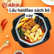 Lẩu tự sôi HAIDILAO - Lá sách bò