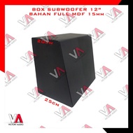 Promo Box Full Mdf Subwoofer 12 Inch Boks Sub Audio Mobil Tebal 15Mm