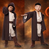 Children's Clothing Jedi Star Wars Cosplay Knight Halloween Fancy Party Famous Movies 7C99