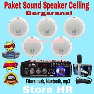 Ceiling toa package 5 bluetooth amplifier units for cafes, restaurants, calls