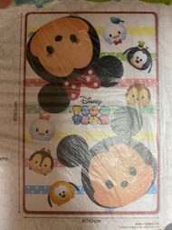 全新 Disney Tsum Tsum Flannel Fleece blanket 毛毯