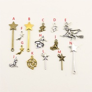 Witch Fairy Wand Magic Wand Fairy Wand Charms For Jewelry Making Accessories