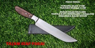 Pisau Dapur untuk iris daging baja ex gergaji batu