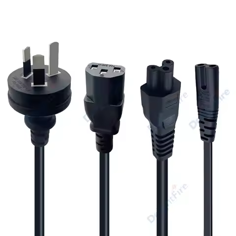 AU Plug Power Cable C5 C7 C13 AC Supply Cord Power Extension Cord For PC Computer TV PSP PS2 PS3 PS4