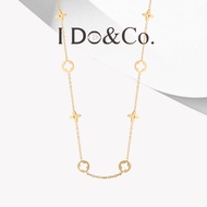 I Do&Co. 10K Gold Necklace, Necklace CloverBINTANG, Aesthetic Necklace