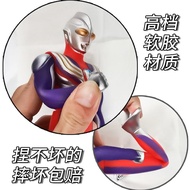 Soft Rubber Dark Three Giants Ultraman Tridiga Girlfriend Camilla Dagon Hitram Children's Toys