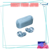 Technics Wireless Earphones EAH-AZ40M2-A Moderate Blue Bluetooth Noise Cancelling 3-Device Multi-Poi