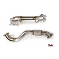 RV6 Down Pipe & Front Pipe for Honda Civic Type R FK8 and FL5