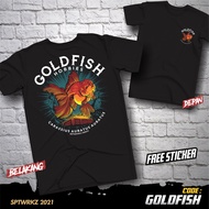 Lovers CARPENTER T-SHIRT/CARMOVING T-SHIRT/GOLDFISH LOVERS T-SHIRT/DECORATIVE FISH T-SHIRT/FISH HOBB