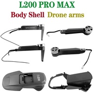 L200 PRO MAX Up Down Frame Cover Accessoire Drone Body RC Quadcopter Spare Parts Drone Arms Drone Or