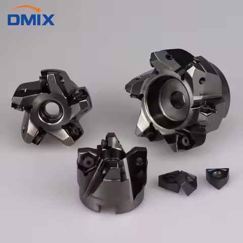 DMIX MFWN 90 degree MFWN90 double sided hexagonal heavy cutting Face milling cutter head WNMU 0806 i