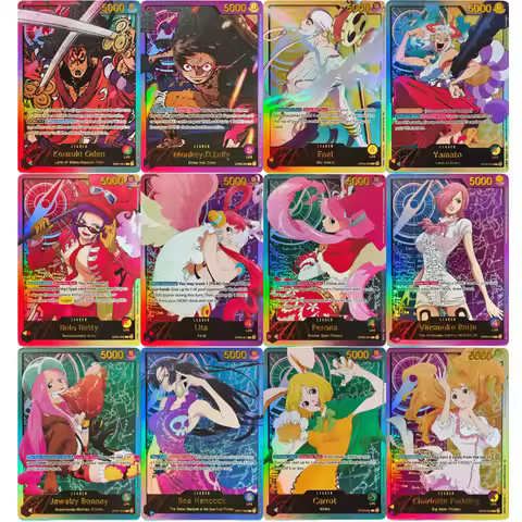 Proxy ONE PIECE Anime 25th Collection Card EB-02 Life Luffy Nami Enel UTa Perona Yamato Reiju Bonney