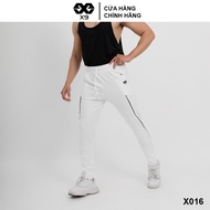 Quần Thun Dài Thể Thao Nam Phối Viền Chạy Bộ - X9 Sportswear - X016