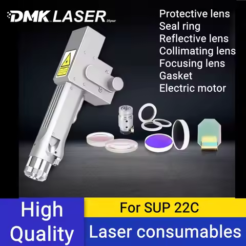 SUP22C Laser Cleaning Head D30T5 Protective windows 30*5mm Collimating Lens D16T5F60 Focus D20T3.5F4