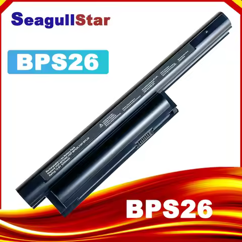 BPS26 New Laptop Battery for Sony VAIO VGP-BPS26 VGP-BPL26 VGP-BPS26A PCG-61A12L PCG-61A13L PCG-61A1