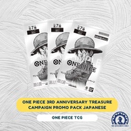 ONE PIECE 3rd Anniversary Treasure Campaign Loose Promo Pack