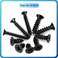 Black plaster screws - wood screws 1P5 - 2P - 2P5 - 3P - 4P - 5P 1 bag of 1kg