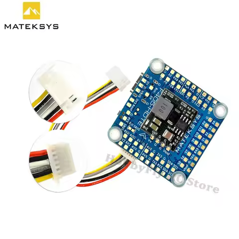 MATEK F405-HDTE F4 Flight Controller STM32F405 Built-in Dual BEC OSD Blackbox 3~12S LiPo 30X30mm for