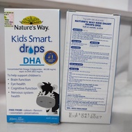 [HCM]Date 2027-DHA dạng giọt Nature’s Way Kid Smart DHA Drops 20ml Úc