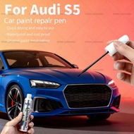 For Audi S5 Car Paint Repair Pen Touch Up Scratch Remover DIY Auto Accessories Gold LX1Y White LS9R 