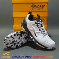Original HNDRD Hundred Galaxy Pro White Black Badminton Shoes