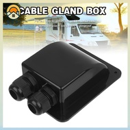 SUERHD Double/Single Ports Motorhome Camper. Waterproof RV Roof Cable Box