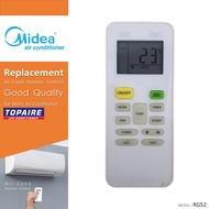 Midea / Topaire Replacement For Midea Topaire Air Cond Aircond Air Conditioner Remote Control [RG-52]