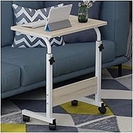 Bedside Desk C-shaped Base Laptop Desk Home Office Mobile Laptop Table Sofa Side Laptop Notebook Desk PC Stand Height Adjustable, Days Overbed Table Wheels Side Table Comfortable anniversary
