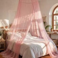 1-Piece Mosquito Net Insect-Proof Bed Mantle Elegant Lace Hanging Curtain Family Room Suitable For P