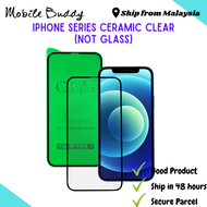 MB iPhone X/XS/Max/11/Pro/Pro Max/12/Pro/Max/13/Pro/Max/14/14 Plus Ceramic Clear Screen Protector (Not Glass)