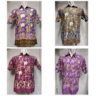 KEMEJA BORNEO SHORT BATIK SHORT BATIK/ SHORT BATIK SHIRT/ BORNEO SHIRT/ KALIMANTAN BATIK/ HEM/ BATIK