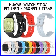Huawei Watch Fit 3/Fit 4/Fit 4 Pro/Fit 5 Replacement Silicon Strap Huawei Watch Fit3/Fit4/Fit4Pro/Fi