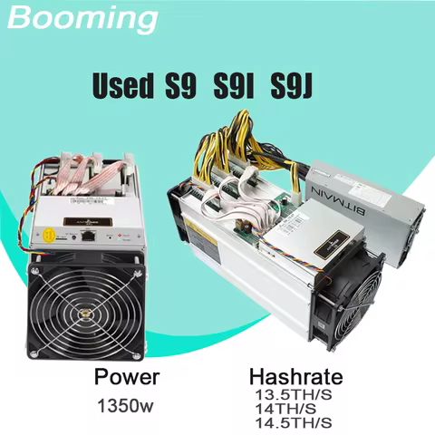 2024 Used Second Hand Bitmain Miner Antimin Machine Antmin Hash Board Bitcoin Asic Antminer S9 S9i S
