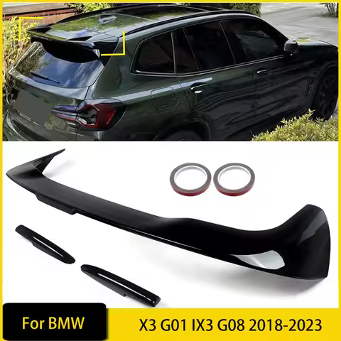 Rear Roof Spoiler Top Window Wing for BMW X3 G01 IX3 G08 2018-2023 Trunk Top Wing Rear Wing Lip Spoi